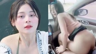 คลิปหลุด น้องมินตรา mintra444 โม๊คเสียวในรถ ก่อนขย่มควยแฟนหนุ่มกันอย่างมันส์  