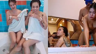 คลิปหลุด Onlyfans yutnoey น้องเนย ชวนเพื่อนมาแซนวิชหนุ่ม เพื่อนหนุ่มมาร่วยแจม สวิงกิ้ง เย็ดกันนัวเลย  